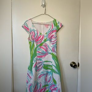 White Lily Pulitzer Dress